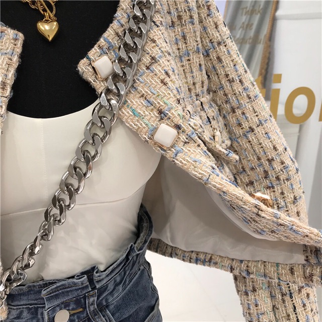 ÁO KHOÁC DẠ TWEED SANG CHẢNH