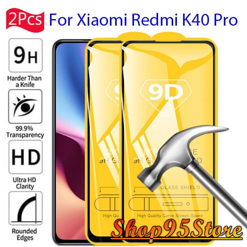 Cường lực Full màn Xiaomi Redmi K40 / K40 pro / K40 pro + K40 Gaming