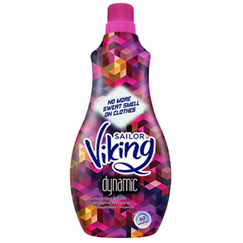 Nước Xả Vải, Nước Giặt Giữ Màu Viking Dynamic, Sensitive, Fashion Chai 1.44 Lit