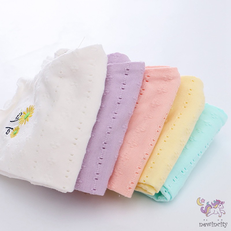 Quần Dài Thêu Hoa Xinh Xắn Thời Trang Cho Bé Gái