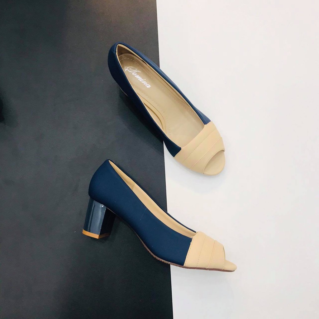( Shop Giày Somina ) Giày VIP hở mũi chạy chỉ 5cm MT243