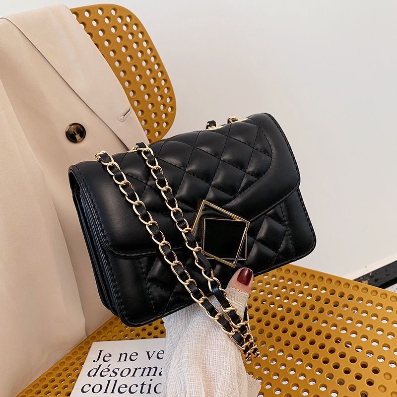 Túi Xách Nữ Đeo Chéo Dây Mắc Xích Thời Trang