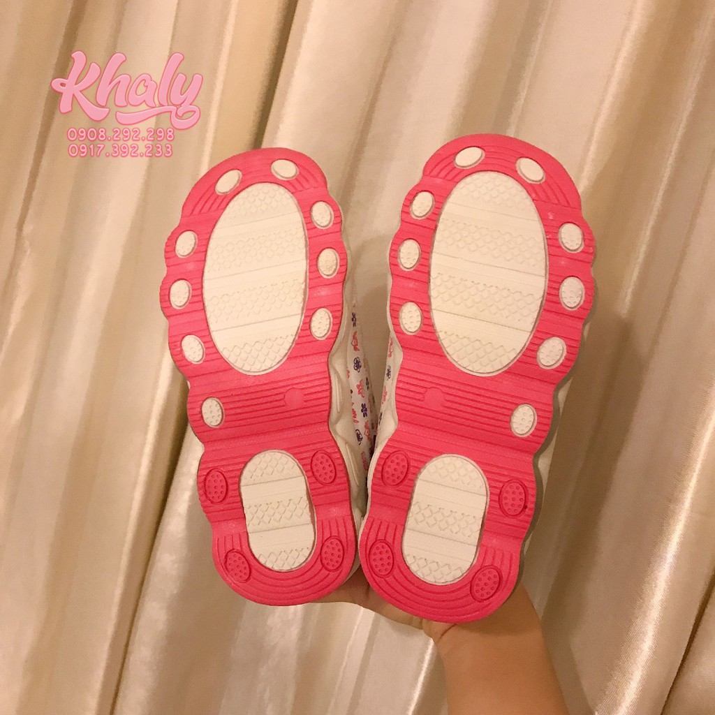 Giày bata hình Hello Kitty màu trắng cho học sinh bé gái - GIAYKTTR