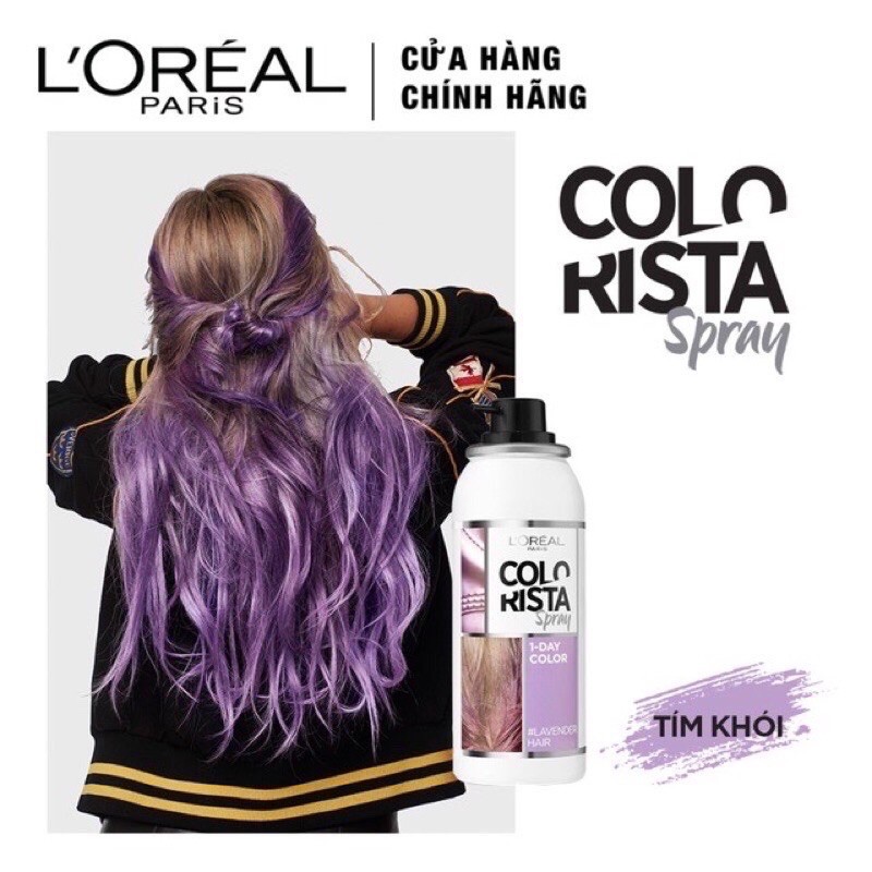 Xịt Nhuộm Tóc Tạm Thời L’Oreal Paris Colorista 75ml