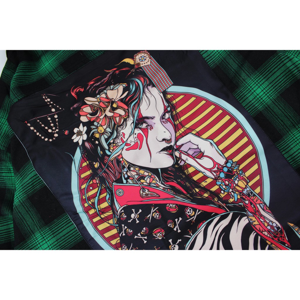 Áo sơ mi - Flannel geisha | BigBuy360 - bigbuy360.vn
