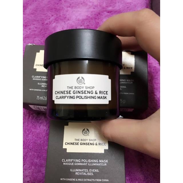 Mặt nạ The body shop Chinese Ginseng & Rice...