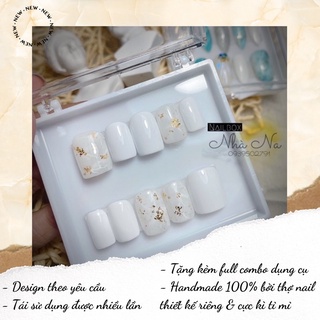 Nailbox-Móng úp(Vân trắng)