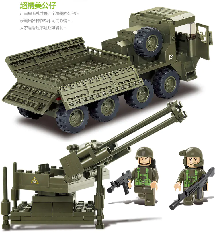 đồ chơi trẻ em Lego Sluban M38-B0302 Quân Đội Cho Bé