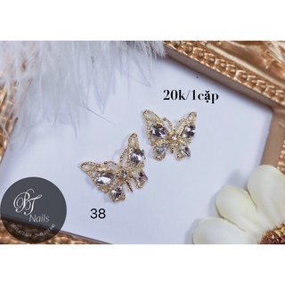 Charm nail ,phụ kiện đá trang trí móng nail