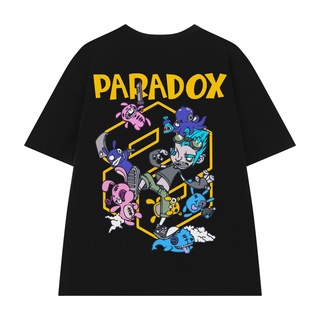 Ehsj / áo thun paradox cartoon fighting tee !