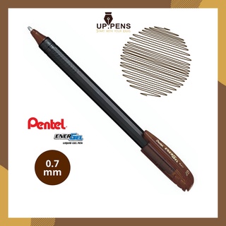 Bút gel pentel energel bl417 - ngòi 0.7mm - mực nâu