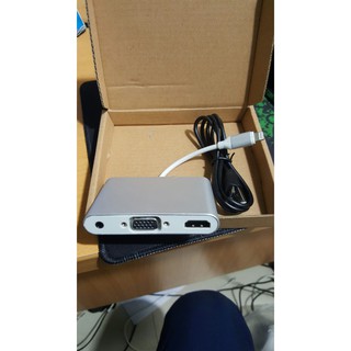 cáp chuyển tín hiệu cho iphone, ipad  Lightning to HDMI/VGA/Audio Adapter  P32