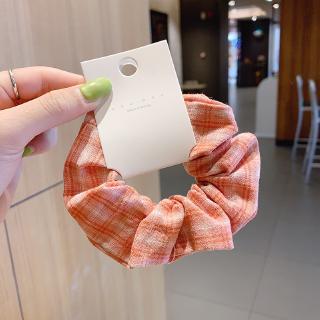 INS Scrunchies Dây buộc tóc hoa