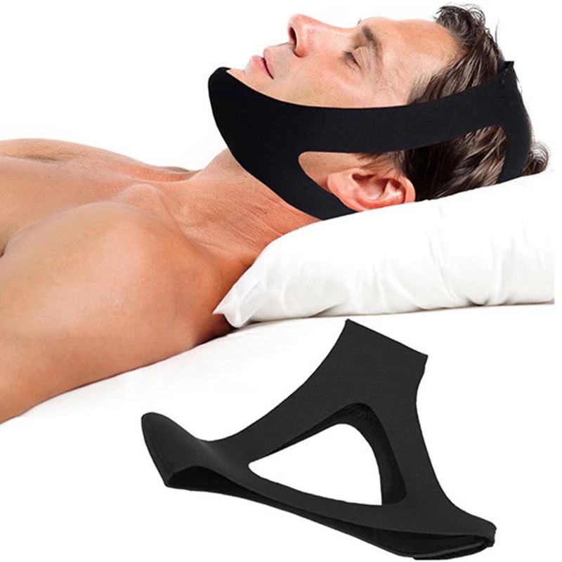 Đai đeo hàm chống ngáy khi ngủ tiện lợi