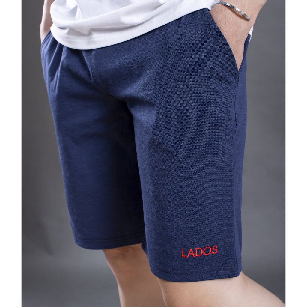 Quần short nam vải thun cotton LADOS - 14066 chất liệu mềm mịn tạo nên sự thoải mái cho các hoạt động