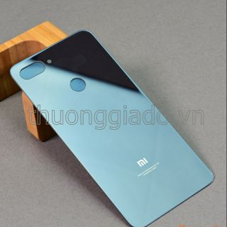 kính lưng Mi 8 Lite, nắp lưng kính, nắp kính đậy pin Mi8 Lite