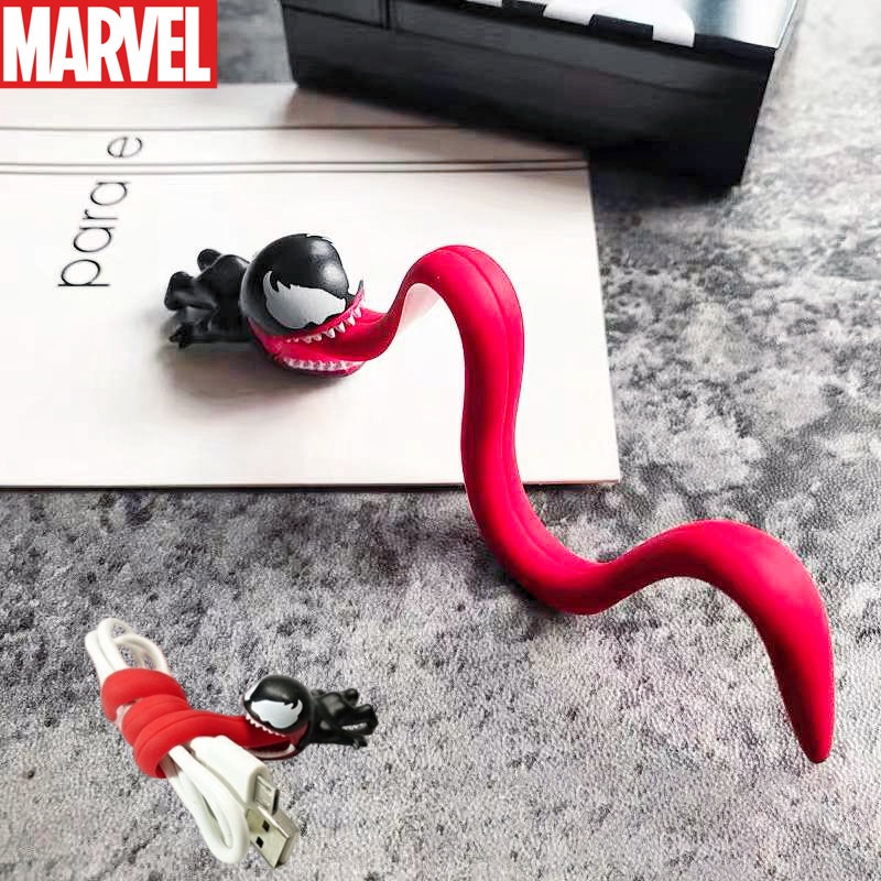 Dây Cáp Sạc USB In Hình Marvel The Avengers Venom Trang Trí Xe Hơi / Xe Máy Đồ Chơi Cho Trẻ Em