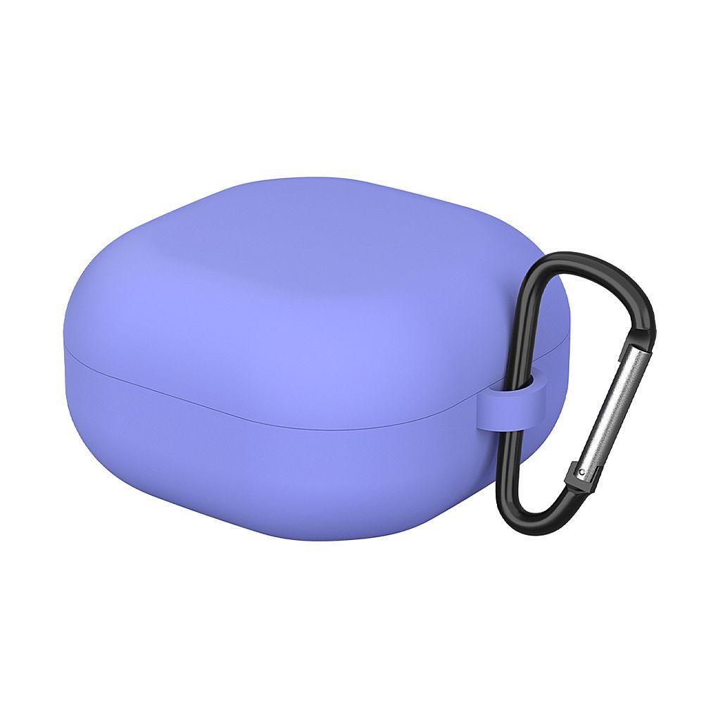 Vỏ bọc bảo vệ hộp sạc tai nghe Samsung Galaxy Buds 2 Pro Live silicone dẻo chống sốc đáng yêu có móc cài chất lượng cao
