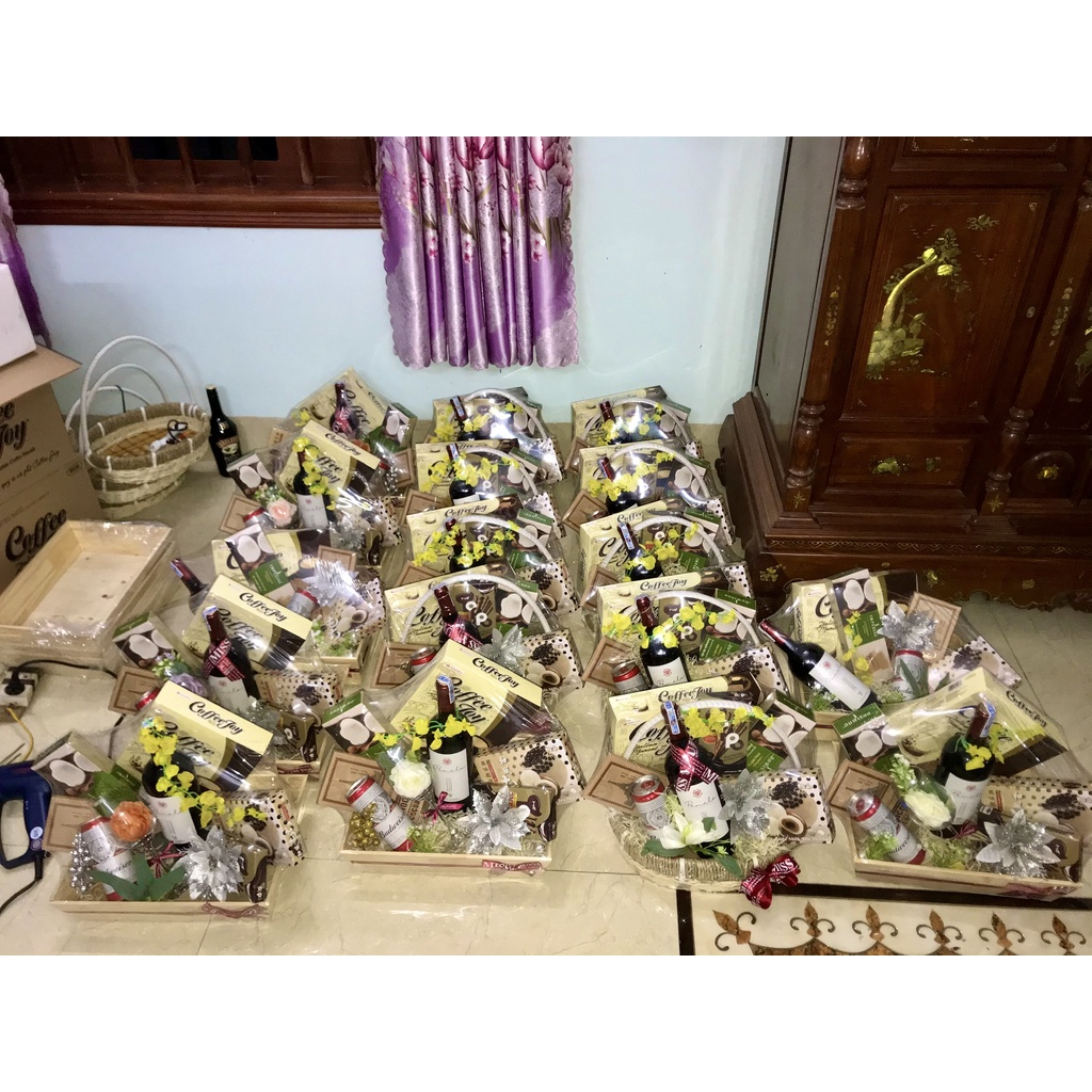 Giỏ quà tết 2022, Hộp quà tết cao cấp sang trọng ý nghĩa phát lộc phát tài đón xuân 2022 | BigBuy360 - bigbuy360.vn