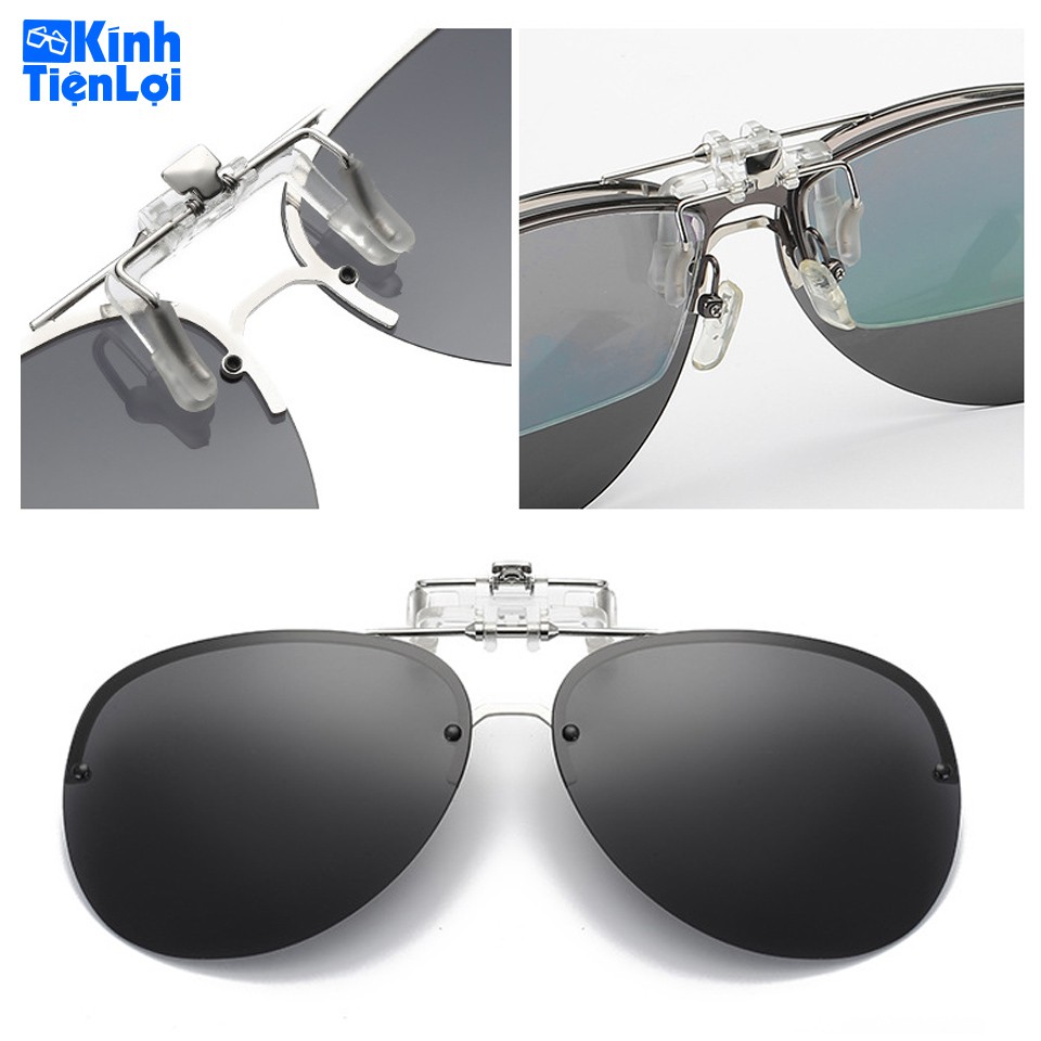 Mua Tròng kính mát kẹp phân cực cho người cận Kính râm Kẹp kính cận Phi ...