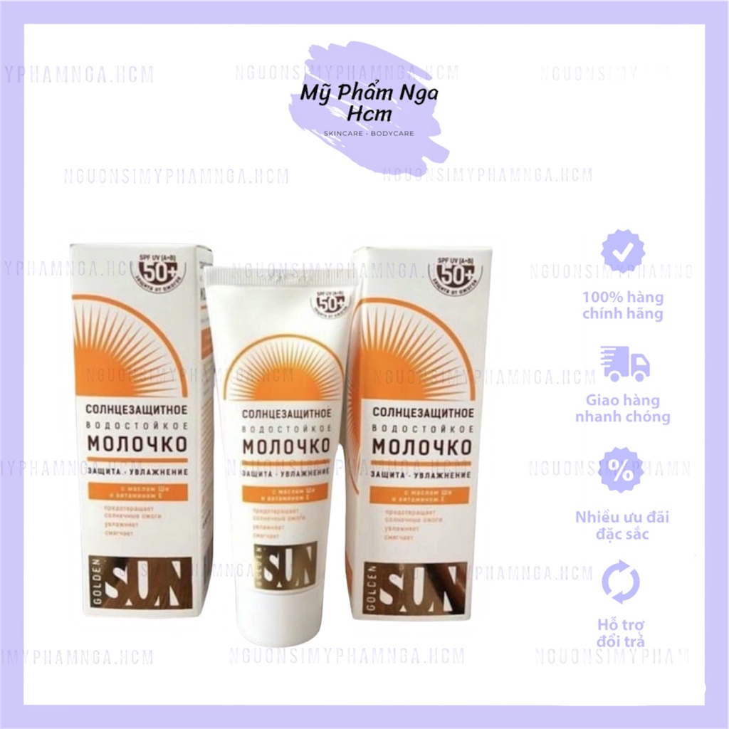 Kem chống nắng, trắng da Golden Sun Spf 50+