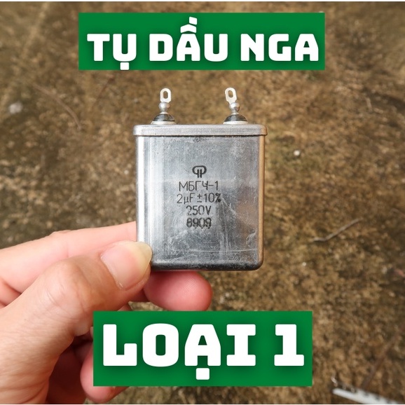 Tụ Dầu Nga 2uf 250v Loại 1