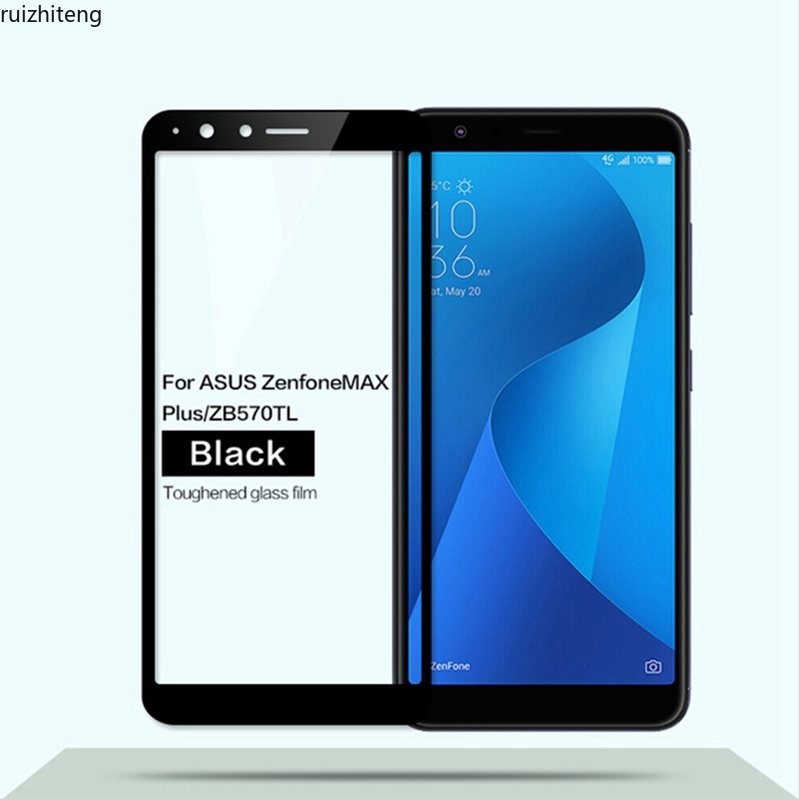 Kính Cường Lực Toàn Màn Hình Cho Asus Zenfone Max Plus M1 5 2018 Lite Zb570Tl Zb555Kl Zc600Kl Ze620Kl Zs620Kl Zs620Kl