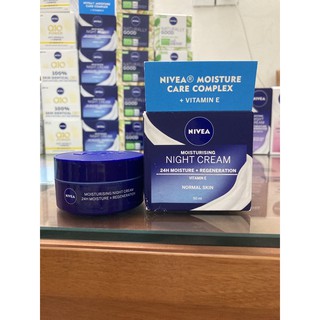 [Bill boots uk]Kem mặt dưỡng đêm Nivea vitamin e 50ml