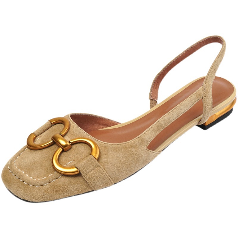 Giày Muller Gót Thấp Dày Cài Khóa Thời Trang Mùa Hè Hàng Mới 2022 Dành Cho Bạn Nữ