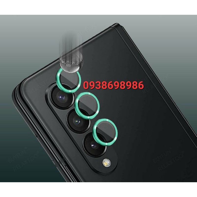 Samsung Z Fold 5/Z Flip 5/ Z Fold 4 / Z Flip 4 / z flip 3 _ Dán từng mắt camera viền nhôm và kính siêu bảo vệ