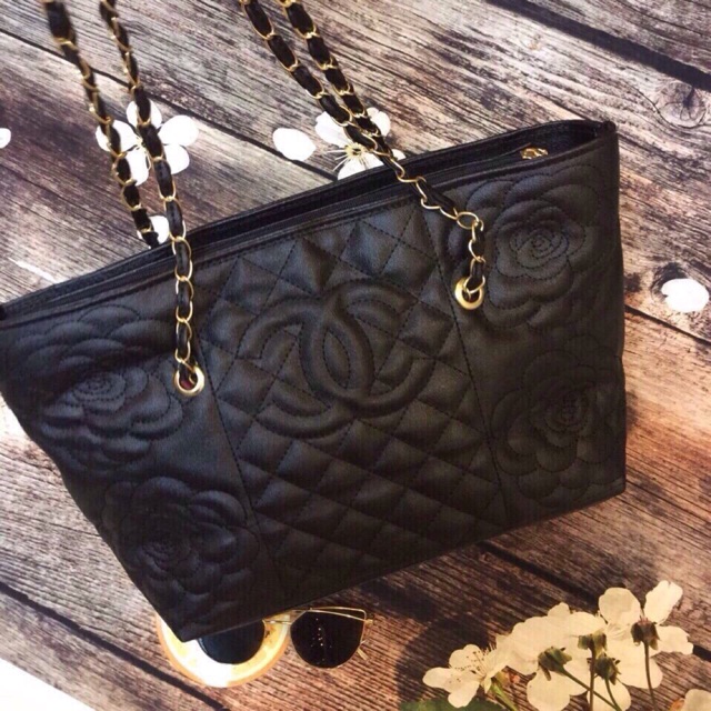 Túi Xách Công Sở Nữ, Túi Hoa Trà Nữ Đeo Vai Size 30Cm