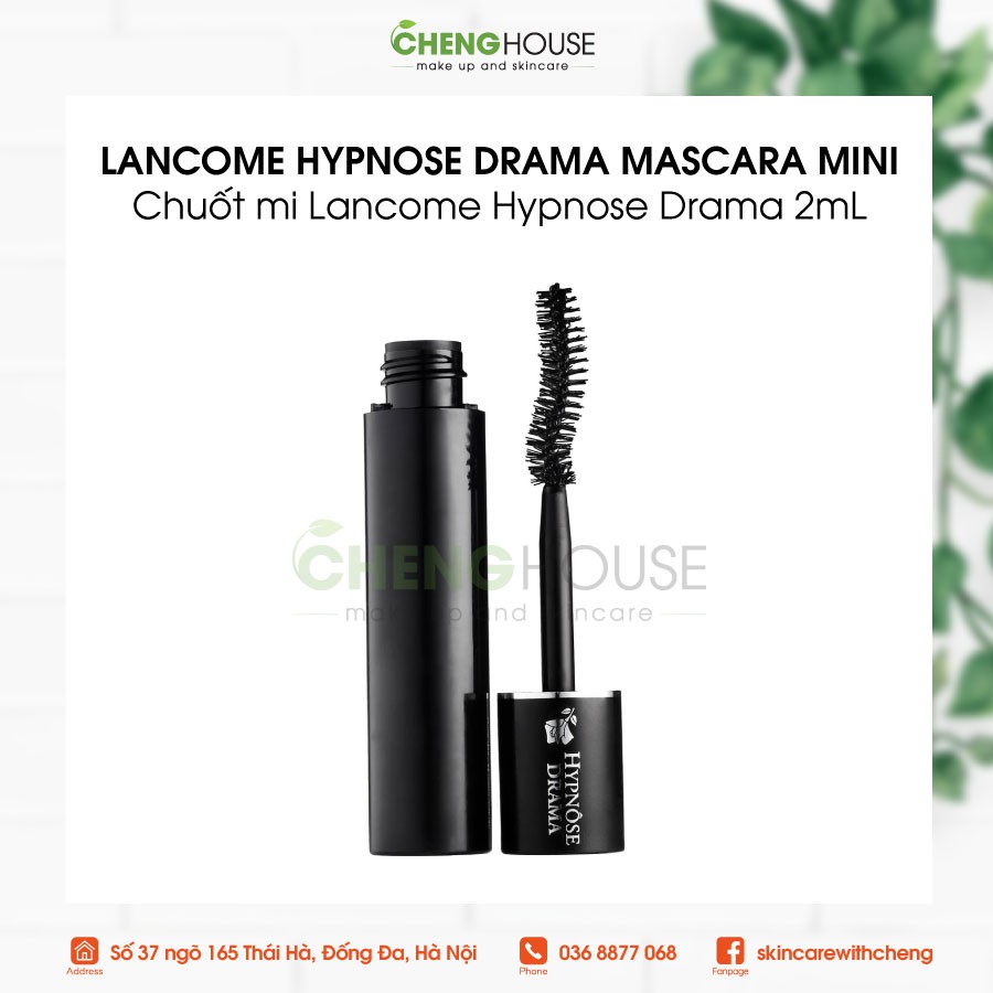 Chuốt mi Lancome Hypnose Drama Mascara màu đen minisize 2mL