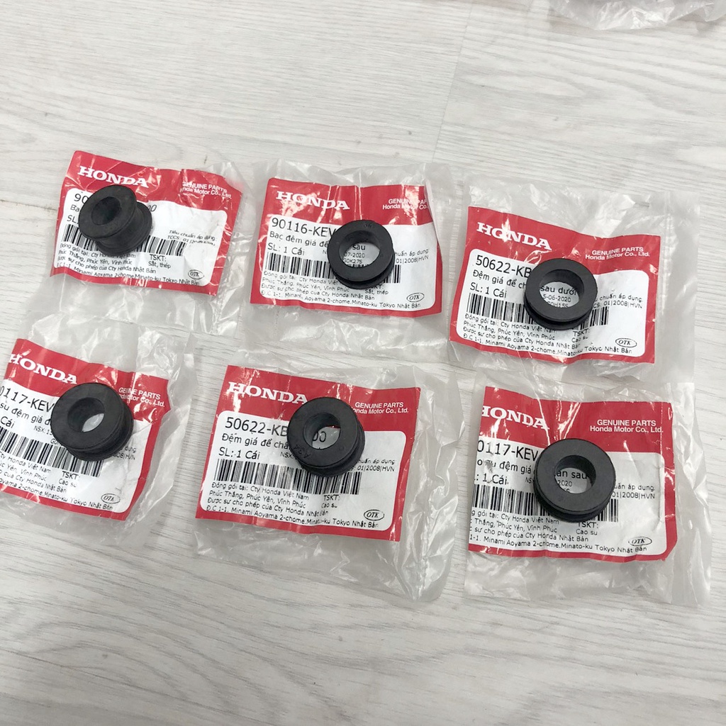 Bộ ốc gác chân sau wave chính hãng.
