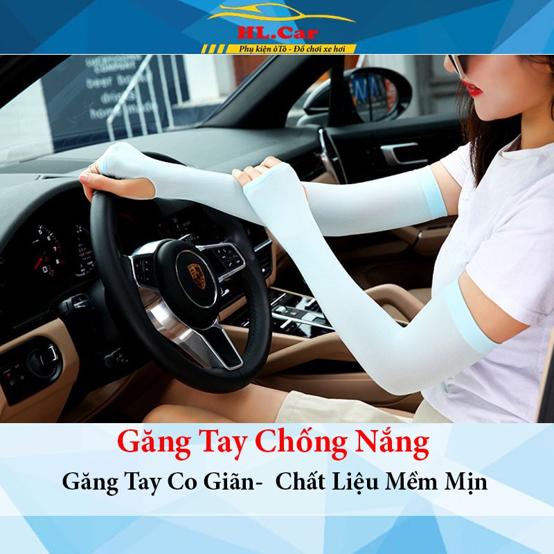 Găng Tay Chống Nắng Xỏ Ngón - Bao Tay Chống Tia UV Hiệu Quả