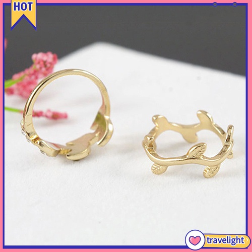 Set 3 nhẫn đeo khớp ngón tay thời trang nữ