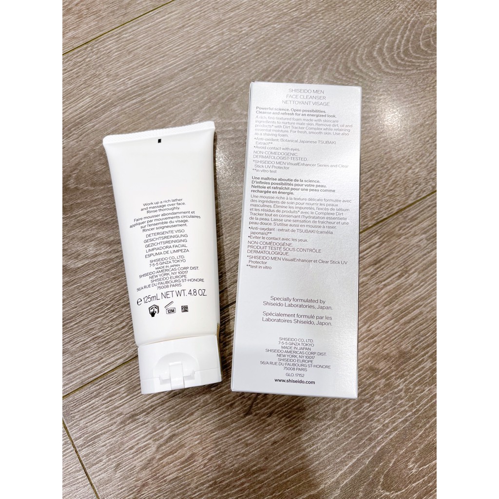 Sữa Rửa Mặt ❣️FREESHIP❣️ Sữa Rửa Mặt Shiseido Men Cleansing Foam Shiseido Chính Hãng