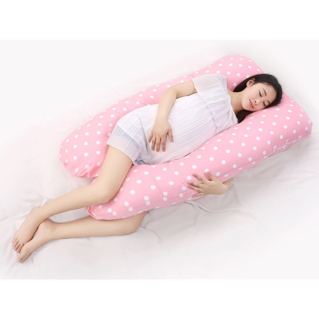 gối chữ u bà bầu