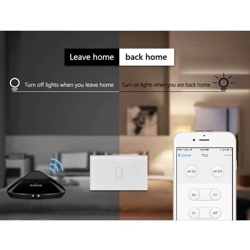 Công Tắc Cảm Ứng Thông Minh Broadlink Tc2