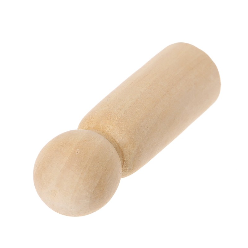 Set 10 búp bê gỗ chưa hoàn thành