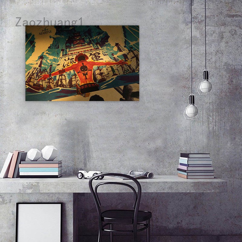 Zaozhuang1 Poster trang trí quán cà phê/quán rượu làm bằng giấy bìa cứng phong cách retro