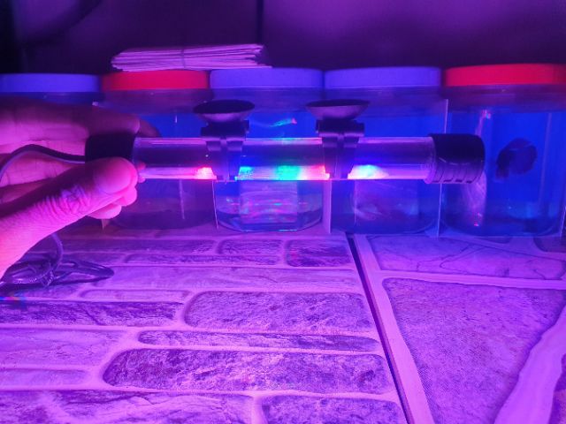 ĐÈN LED ĐỔI 3 CHẾ ĐỘ MÀU ĐẶT TRONG NGOÀI HỒ CÁ ĐỀU ĐƯỢC DÀI 16CM ĐẾN 93CM