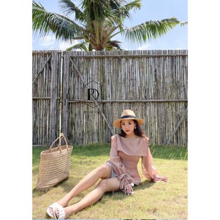 Áo tơ cổ thủy thủ - Julia Top