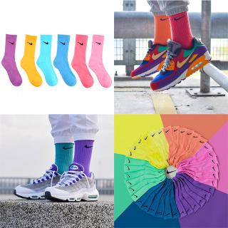 5 Cặp Full 8 Màu Tất Cổ Cao Nike Màu Chuẩn