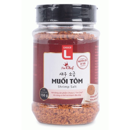 (Choice L) I'M Chef Muối Tôm Tây Ninh 65G/ 150G
