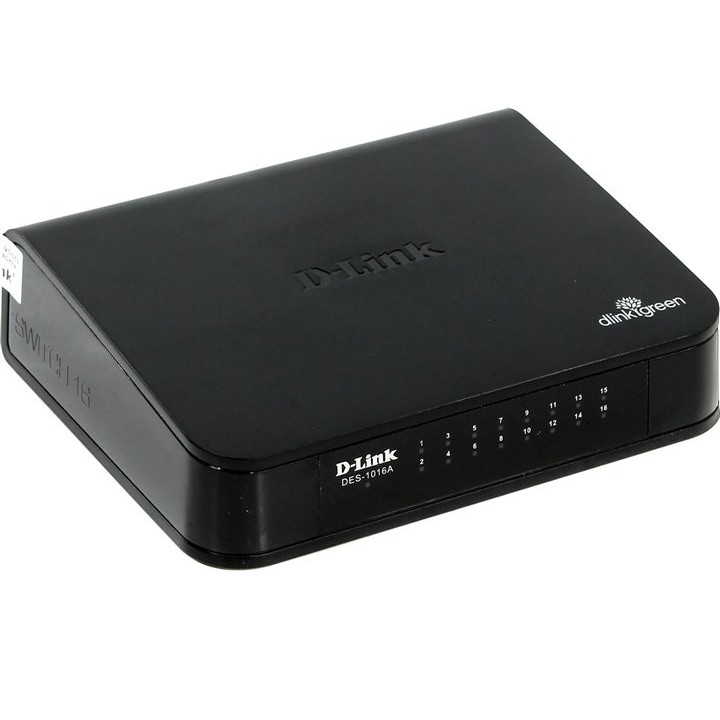 Switch D-Link DES-1016A 10/100M RJ45 - Hàng Chính Hãng