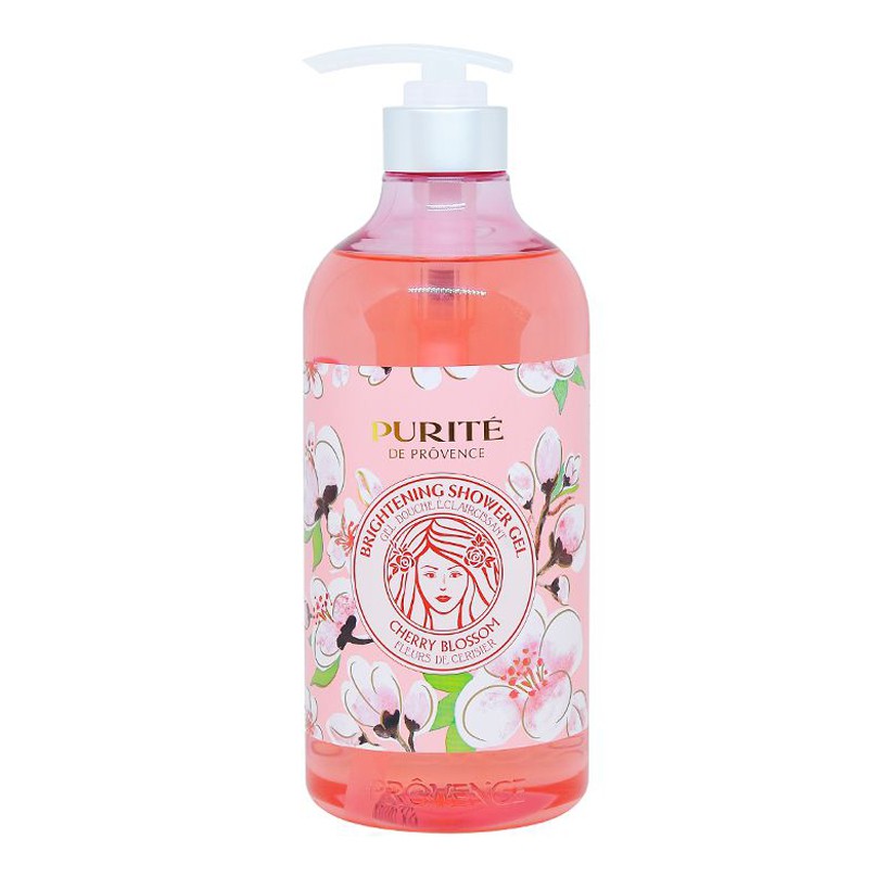 Dầu Gội Purite By Provence Hương Hoa Anh Đào Và Hoa Hồng 650ml [SooheeCos] DG213