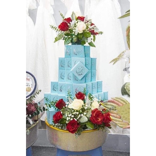 Combo 50 - 100 hộp đựng bánh cốm (xin ib để xem màu hộp ạ)