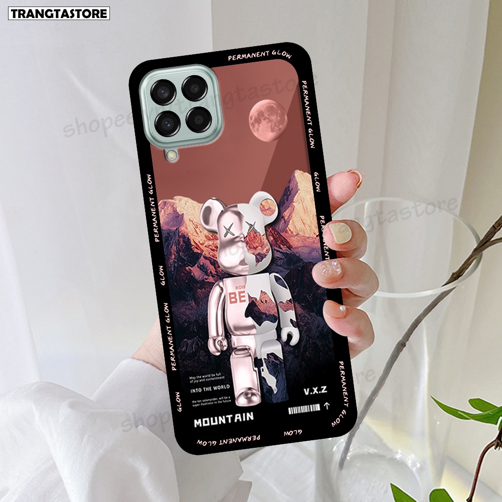 Ốp lưng Samsung M33 5G / M53 5G in hình gấu Bearbrick,Mountain,xanh,đen,đỏ giá rẻ