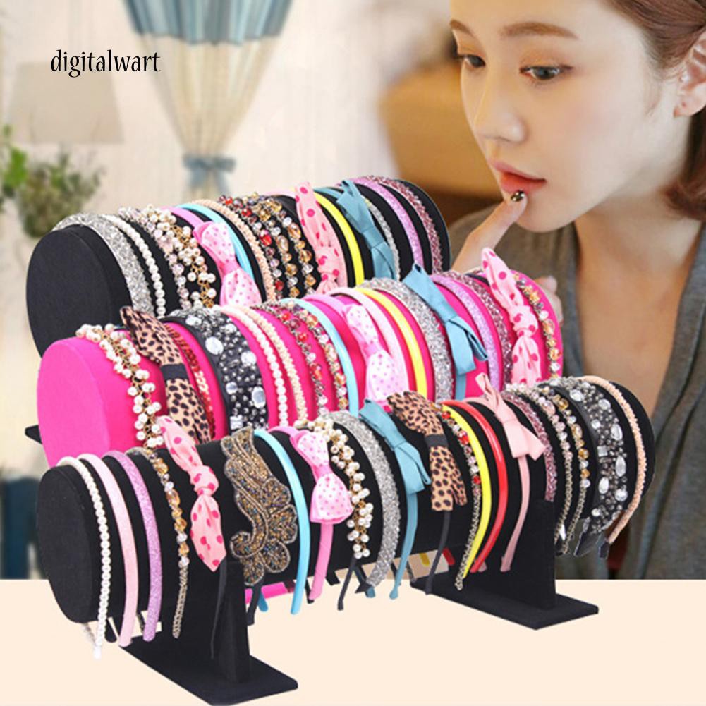 Kệ nhung trưng bày cài tóc cho bé tiện dụng