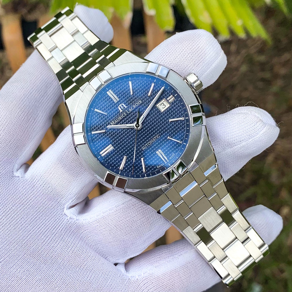Đồng hồ Nam MAURICE LACROIX AIKON BLUE  AI6008-SS002-430-1 [ Chính hãng ]
